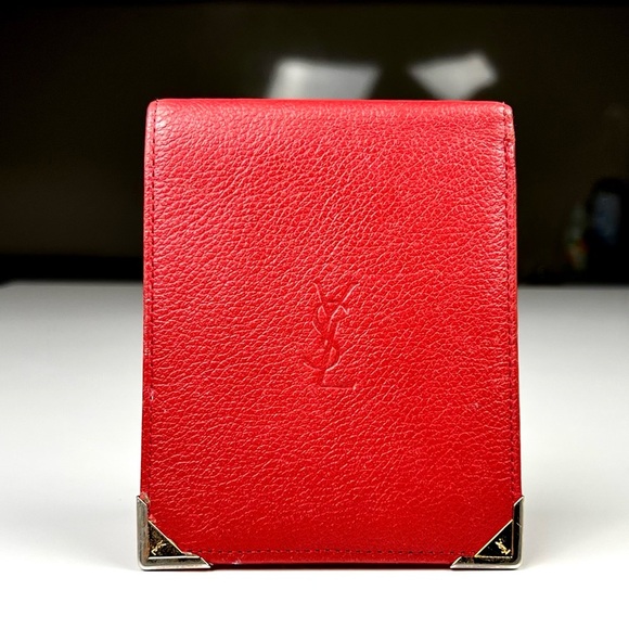 Saint Laurent Handbags - YSL Compact Leather Wallet Yves Saint Laurent